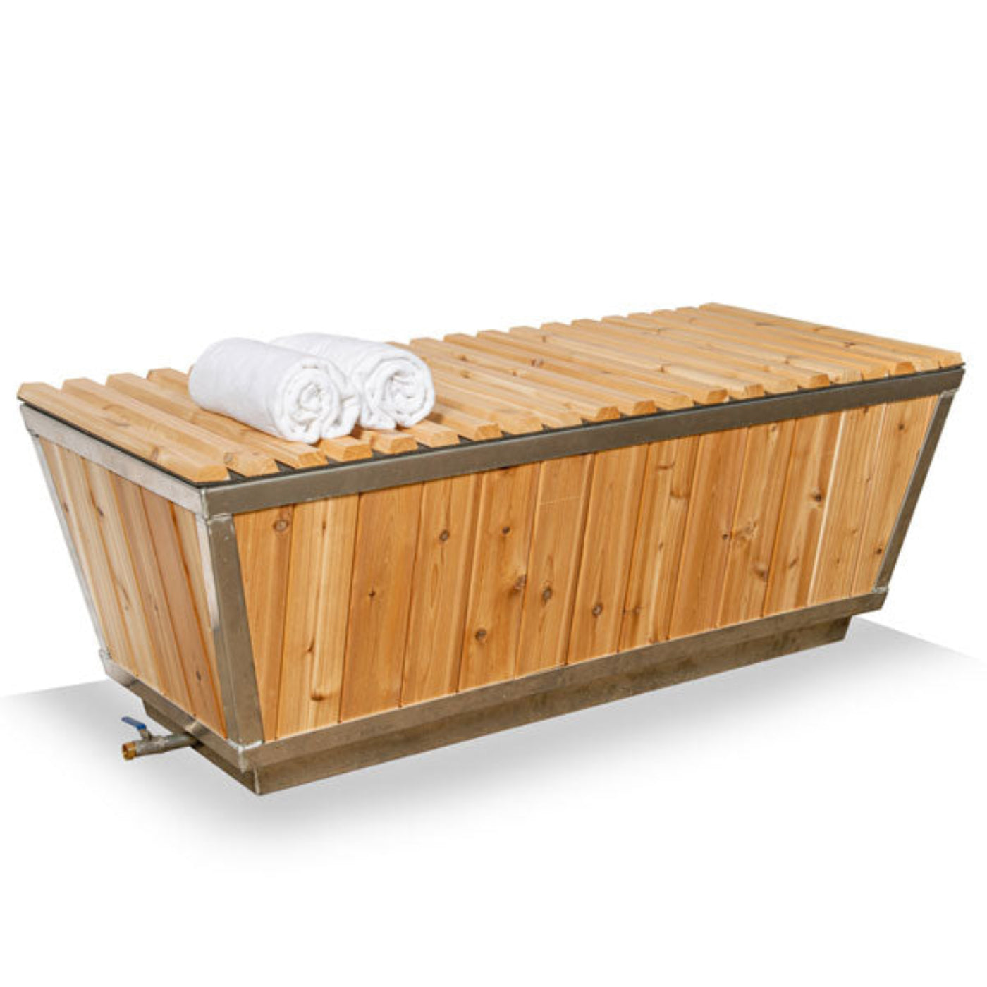 Dundalk LeisureCraft The Glacier Cold Plunge Tub - Knotty Red Cedar - DLKNOTTYGLACIER-NOTUB