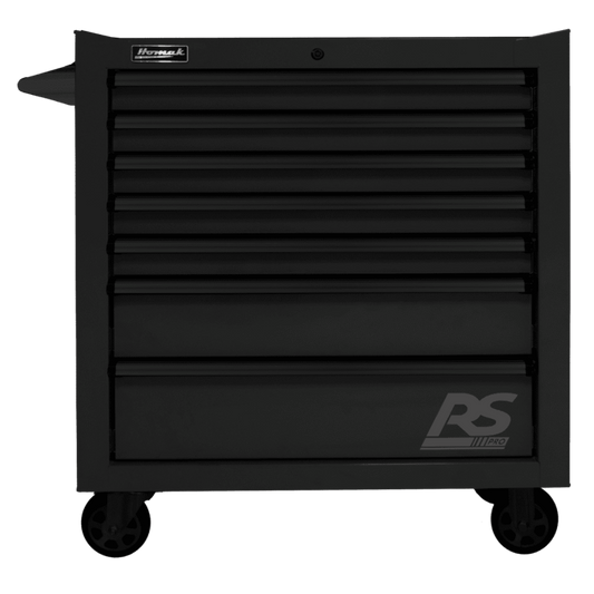 Homak 36" RS Pro 7 Drawer Rolling Cabinet -  BK04036070