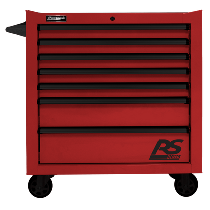 Homak 36" RS Pro 7 Drawer Rolling Cabinet -  BK04036070