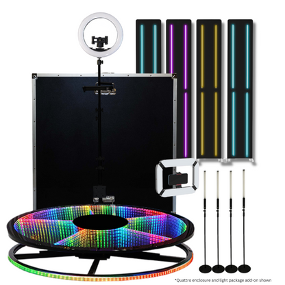 SpinPix360 RAL-8 45" Automatic 360 Photo Booth with 3 Year Warranty Coverage