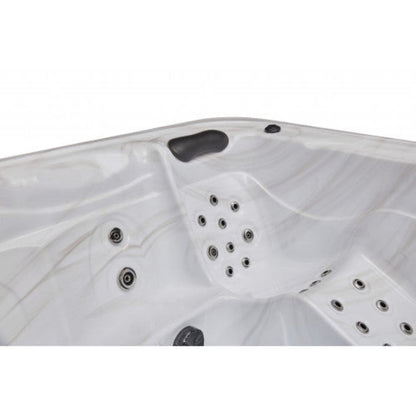 Luxury Spas - Studio Series Eclipse 6 Person Cloud Gray - Backyard Provider