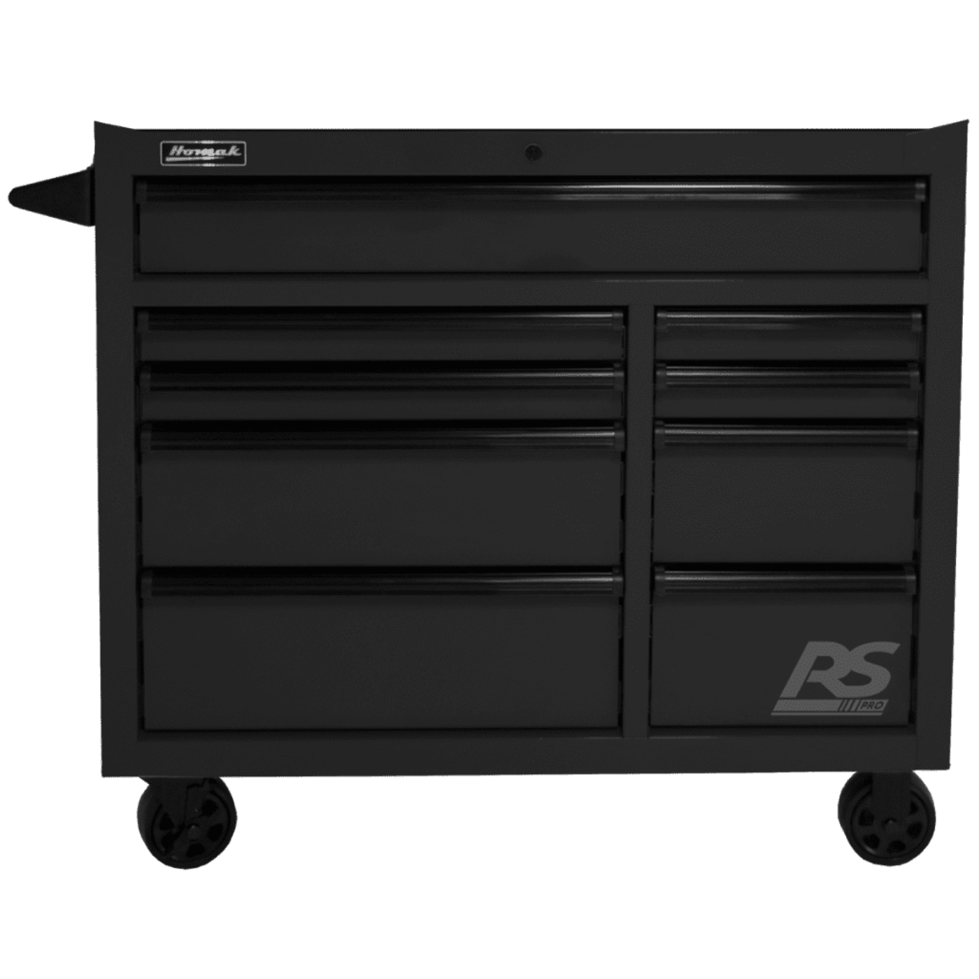 Homak  41" RS Pro 9 Drawer Rolling Cabinet - BK04004193
