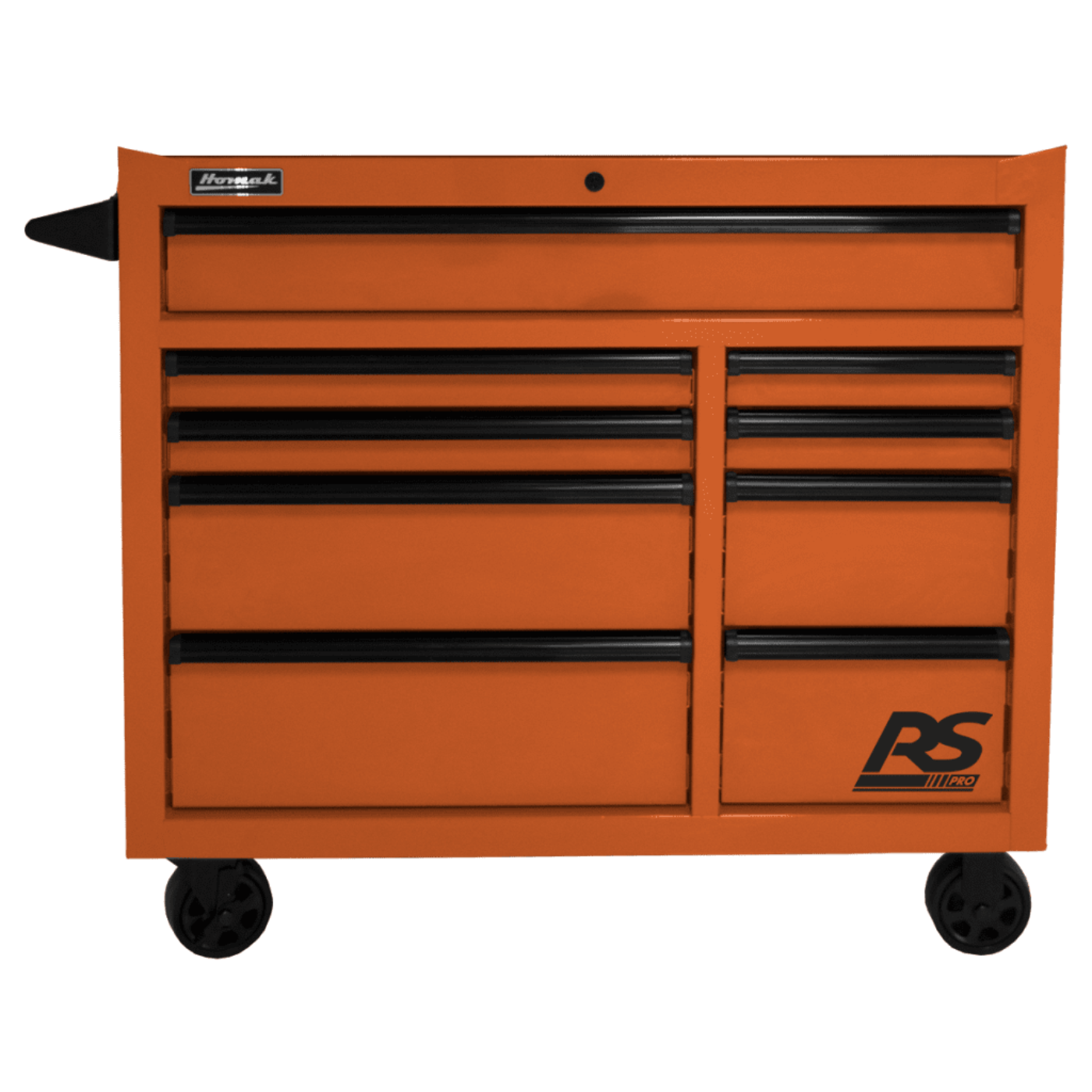 Homak  41" RS Pro 9 Drawer Rolling Cabinet - BK04004193