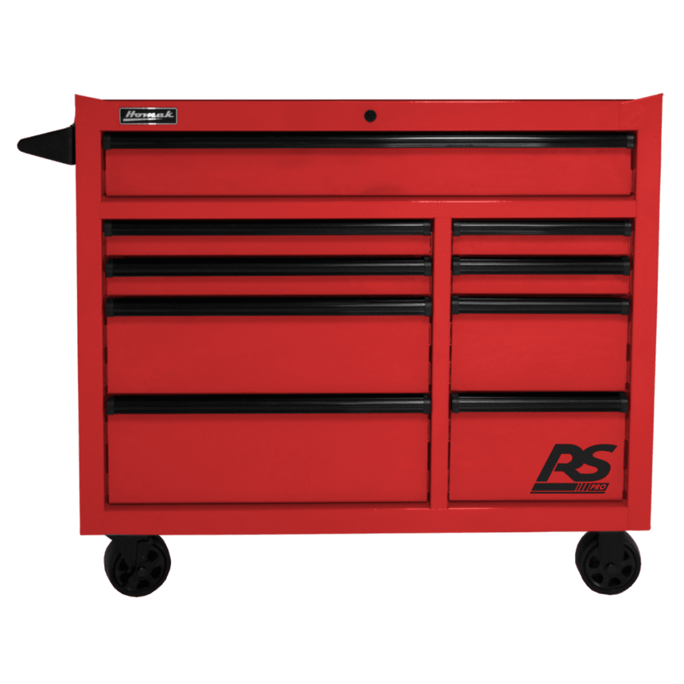 Homak  41" RS Pro 9 Drawer Rolling Cabinet - BK04004193