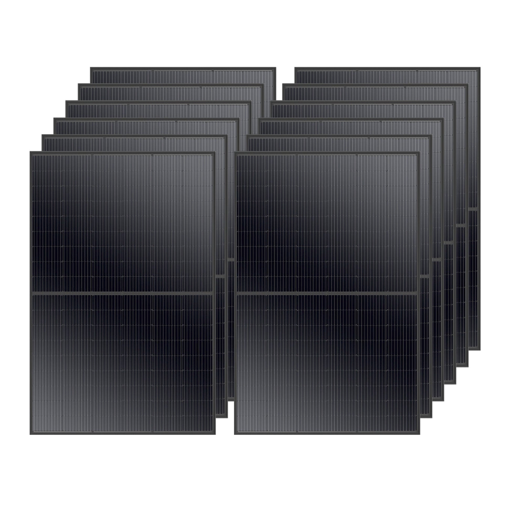 MEGA 410 Watt Monocrystalline Solar Panel | High Efficiency | Black Mono-facial Module | Grid-Tie | Off-Grid - Backyard Provider