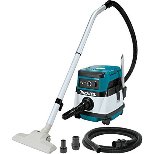 Makita XCV04Z 36V (18V X2) LXT/Corded 2.1 Gallon HEPA Filter Dry Dust Extractor/Vacuum, Tool Only - XCV04Z-HIDDEN