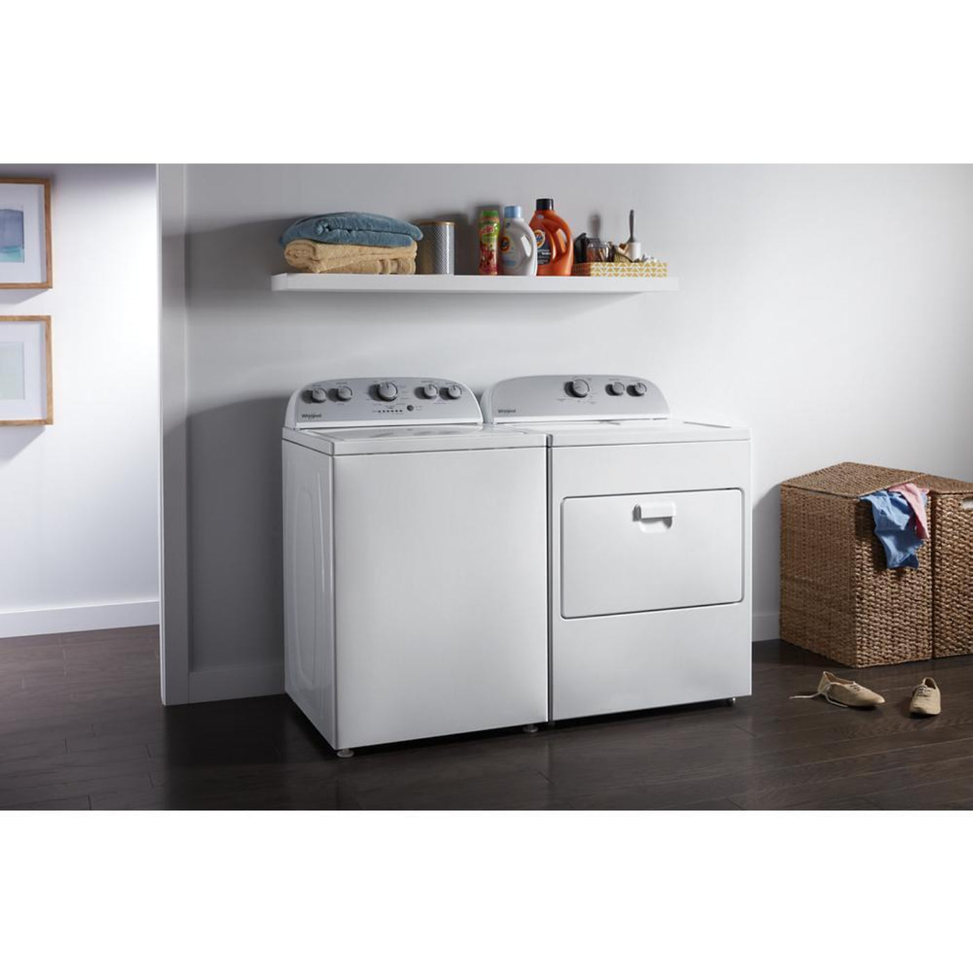 WHIRLPOOL  3.8 cu. ft. Top Load Washer with Soaking Cycles, 12 Cycles - WTW4955HW-KT