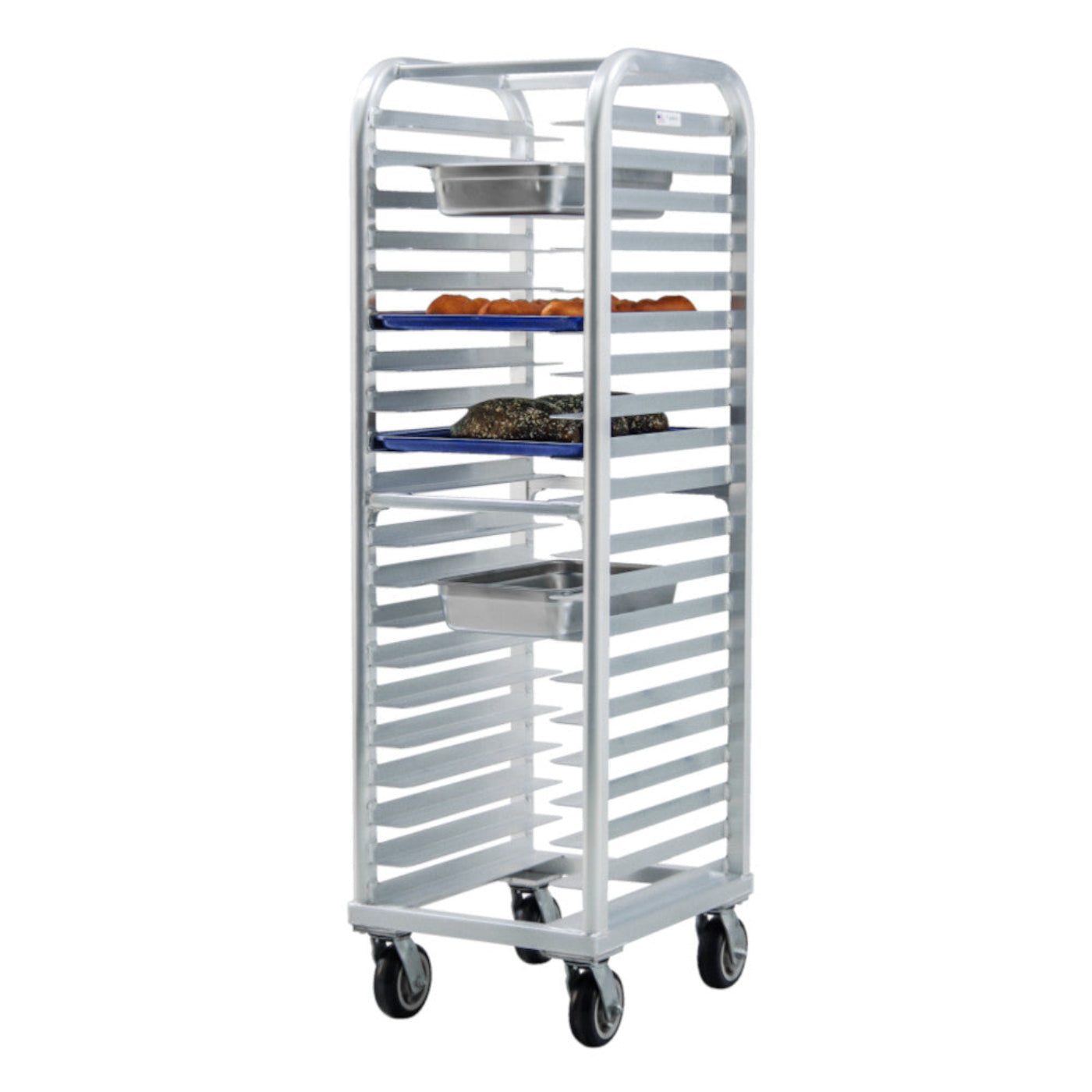 New Age 4339 Lifetime Bun Rack Universal Wide Angle Runners on 3" Spacing - NW4339