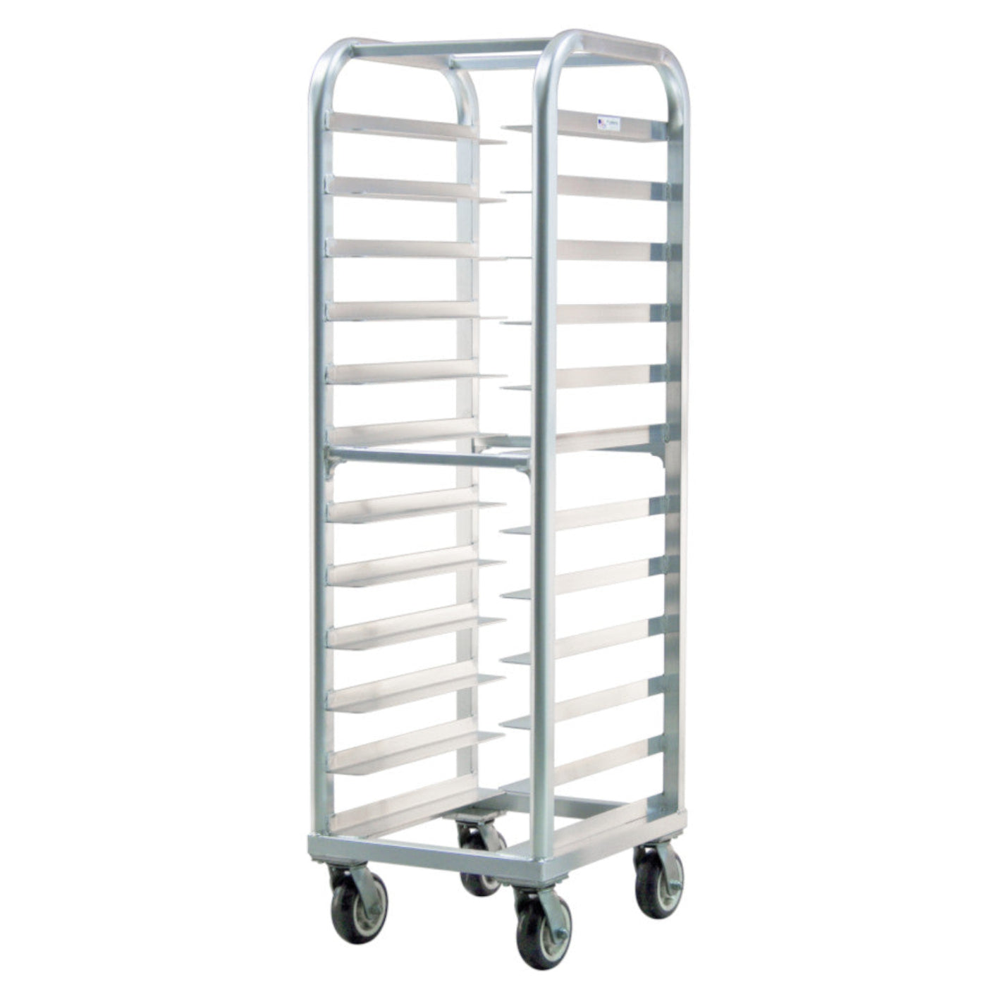 New Age 4340 Lifetime Bun Pan Rack, Universal Wide Angle Runners on 5" Spacing - NW4340