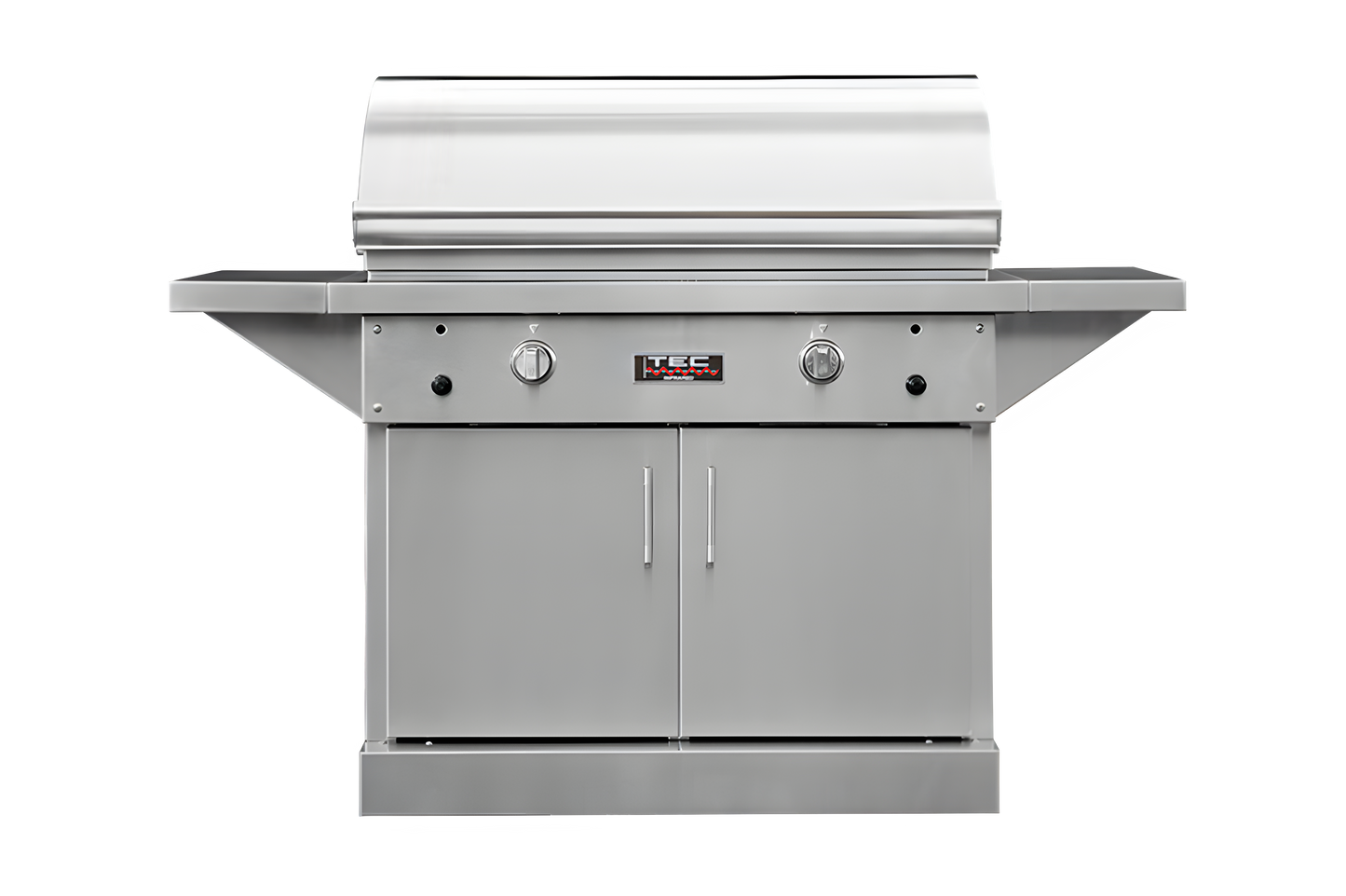 TEC Grills 44" Sterling Patio On Stainless Cabinet With Side Shelves (64") - STPFR2LPCAB