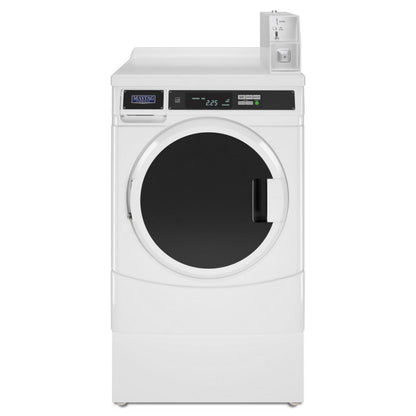 WHIRLPOOL 27" Commercial Gas Front-Load Dryer, Non-Vend White - CGD9160GW-KT