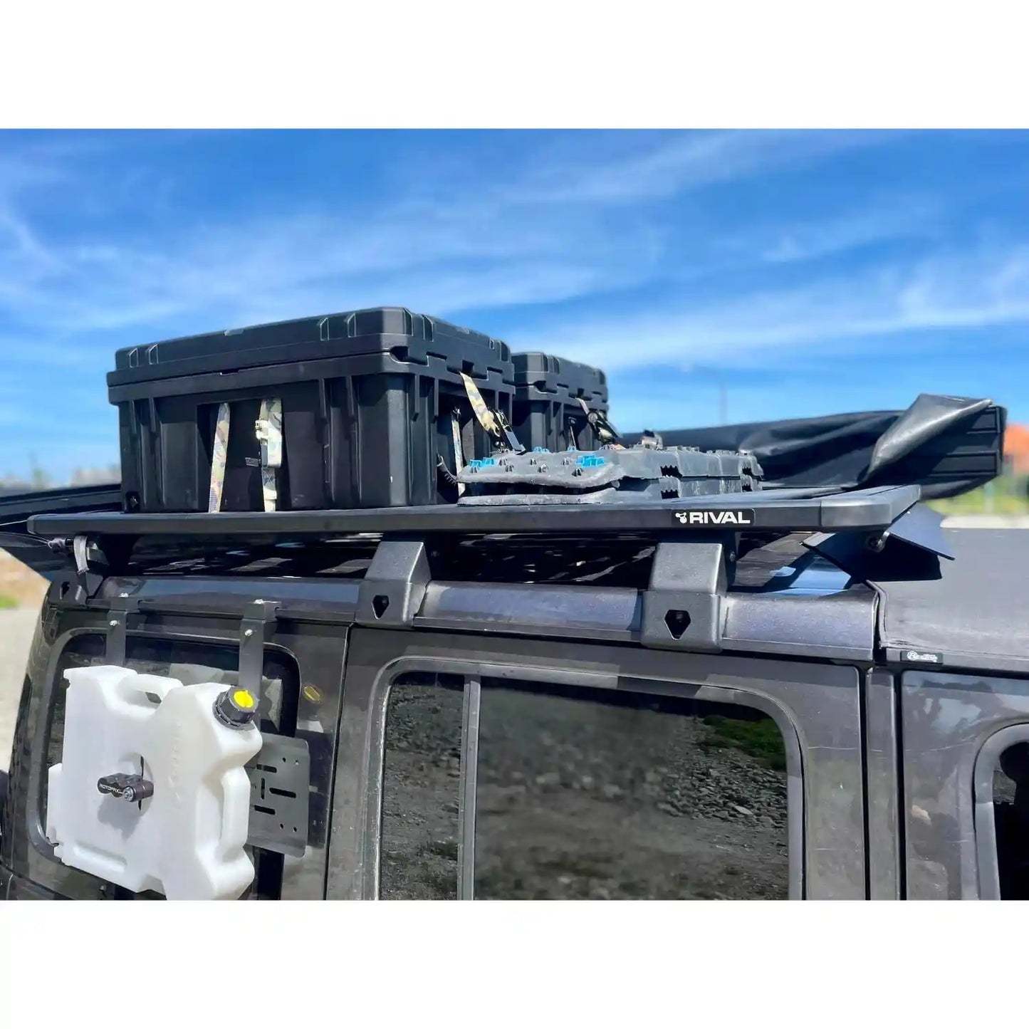 RIVAL Aluminum Roof Rack 2018+ Wrangler JL 4-Door | 2020+ Gladiator - 2M.2701.1
