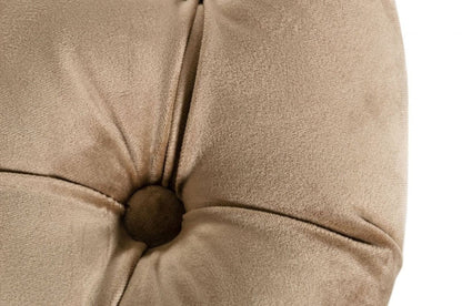 Modway Furniture 102" Beige Velvet Sofa with Gold Legs - Luxurious Comfort, Stylish Design, and Durable Support - 480904-HOMEROOTS