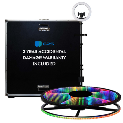 SpinPix360 RAL-8 45" Automatic 360 Photo Booth with 3 Year Warranty Coverage