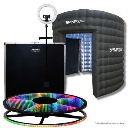 SpinPix360 RAL-8 45" Automatic 360 Photo Booth with 3 Year Warranty Coverage