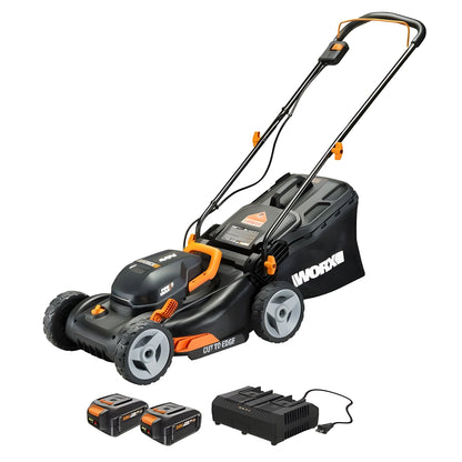 WorxCordless 40V Power Share 17" Push Lawn Mower - WG743