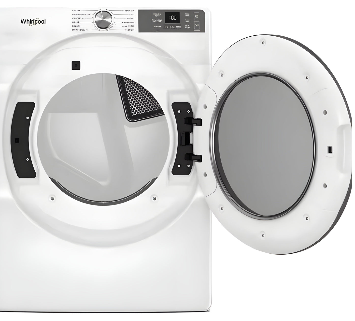 Whirl 7.4 cu. ft. Smart Front Load ENERGY STAR  (R) Electric Dryer with Wrinkle Shield(TM) - WED5720RW