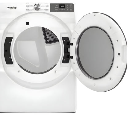 Whirl 7.4 cu. ft. Smart Front Load ENERGY STAR  (R) Electric Dryer with Wrinkle Shield(TM) - WED5720RW
