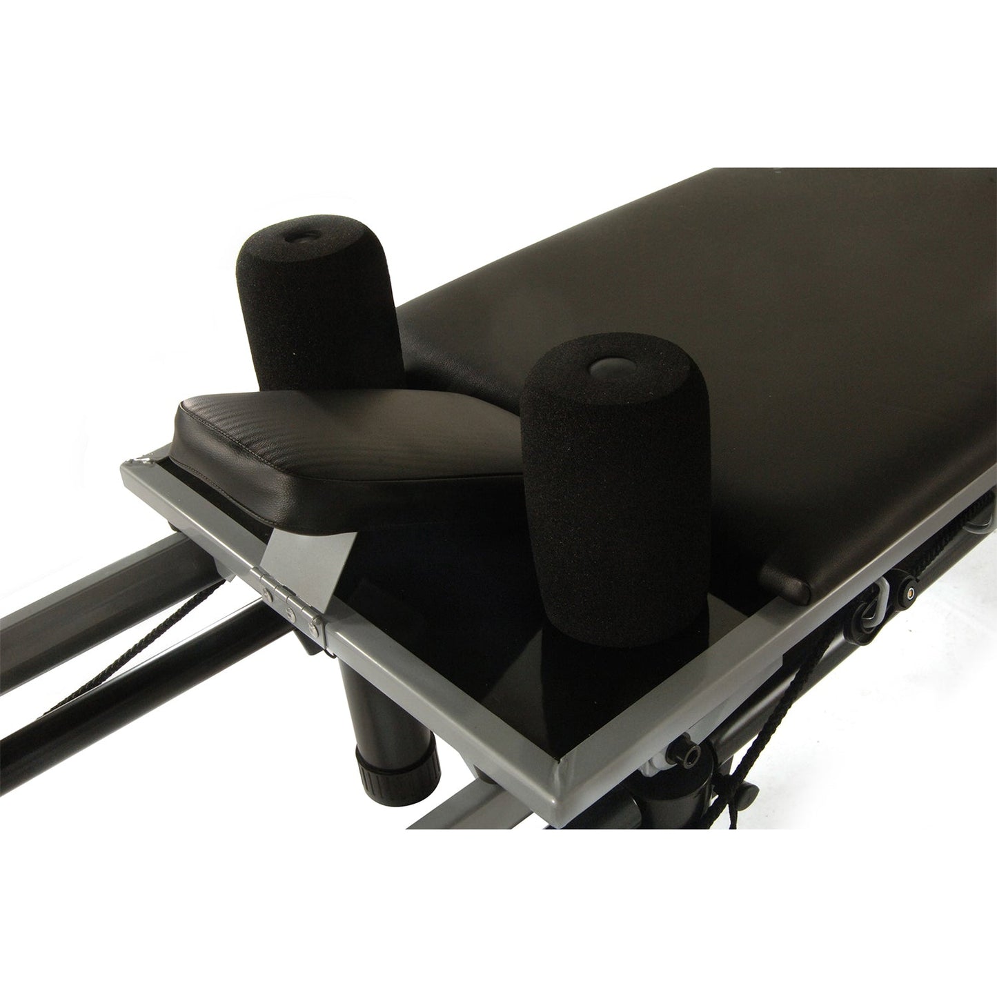 Stamina AeroPilates Reformer Board Whole Body Resistance Workout System, Black - 249424