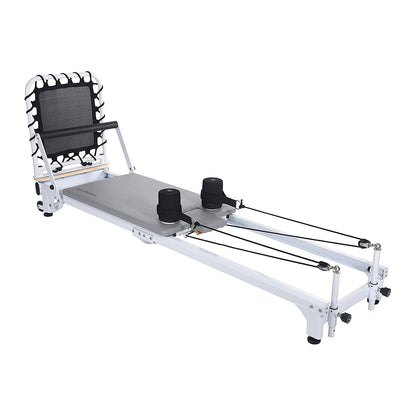 Stamina Products AeroPilates Precision Series Reformer Machine for Home Exercise Workouts, White -226529