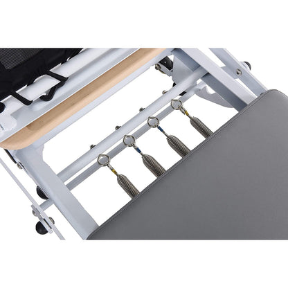 Stamina Products AeroPilates Precision Series Reformer Machine for Home Exercise Workouts, White -226529