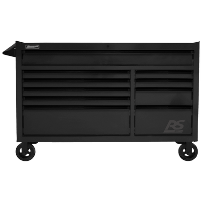 Homak  54" RS Pro 10 Drawer Rolling Cabinet - BK04054010