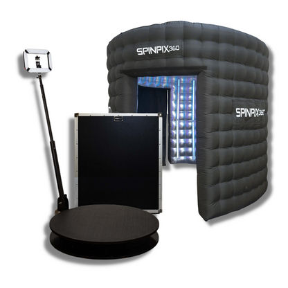 SpinPix360 RevoSpin RM-4 Manual Spin 360 Photo Booth - 27" Custom Package