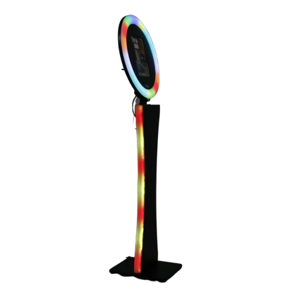 Spinpix360 Black Symphony iPad Photo Booth with Roamer Option