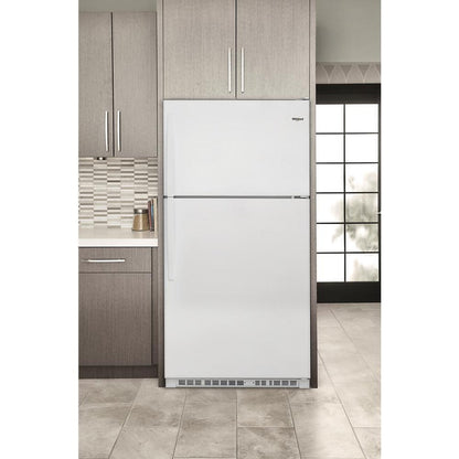WHIRLPOOL 33-inch Wide Top Freezer Refrigerator - 20 cu. ft. - WRT311FZDW-KT