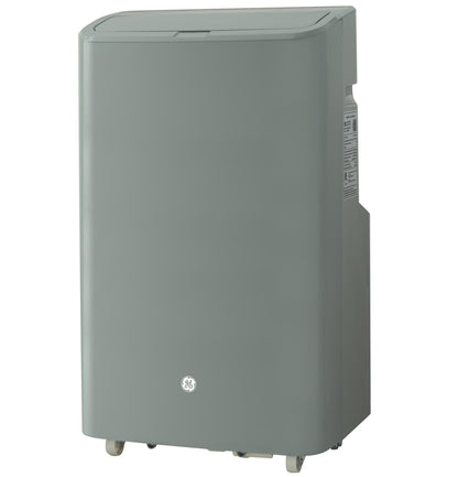 GE APPLIANCES APSD08JASG GE(R) 8,500 BTU Heat/Cool Portable Air Conditioner with Dehumidifier and Remote, Grey - APSD08JASG-KT
