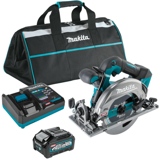 Makita 40V max XGT Brushless Cordless 6‑1/2" Circular Saw Kit, AWS Capable  - GSH05M1