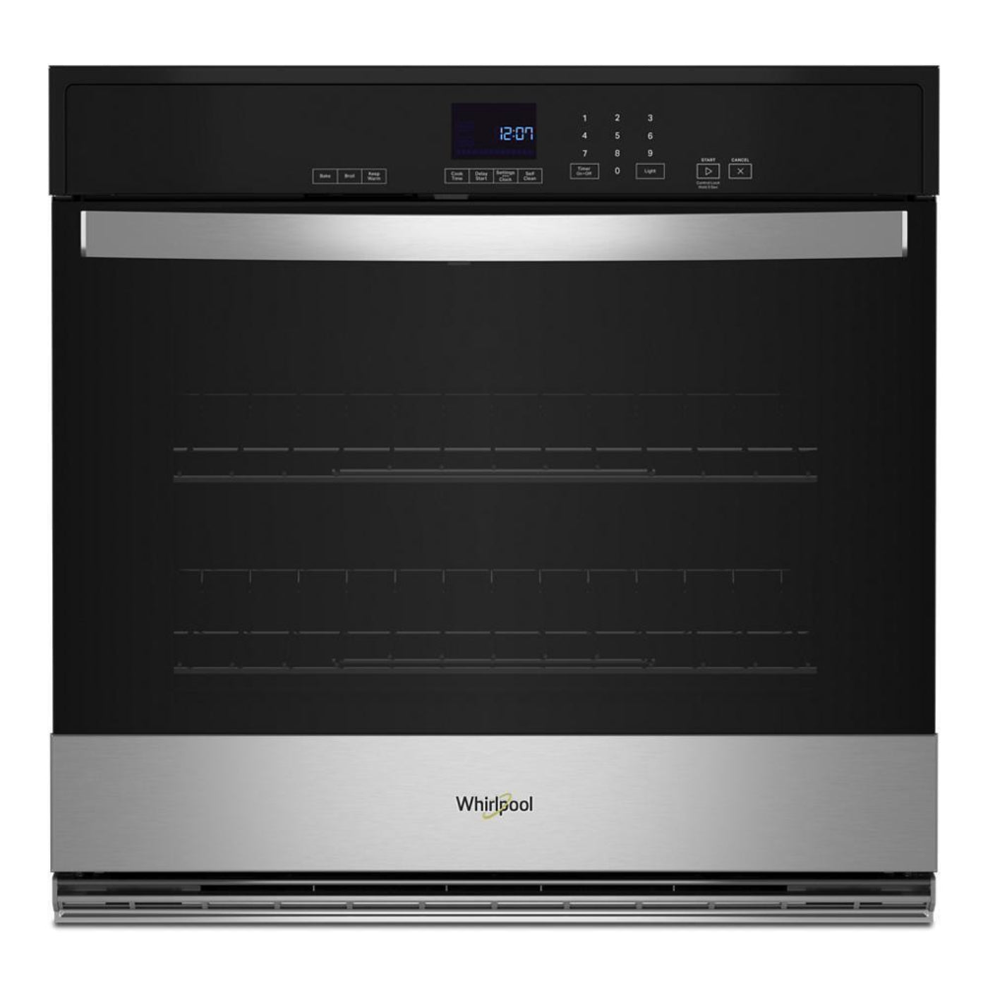 WHIRLPOOL WOES3027LS 4.3 Cu. Ft. Single Self-Cleaning Wall Oven - WOES3027LS-KT