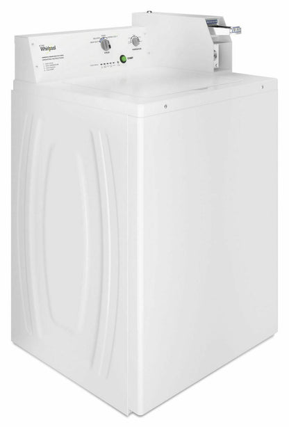 WHIRLPOOL Commercial Top-Load Washer, Coin Equipped White - CAE2745FQ-KT