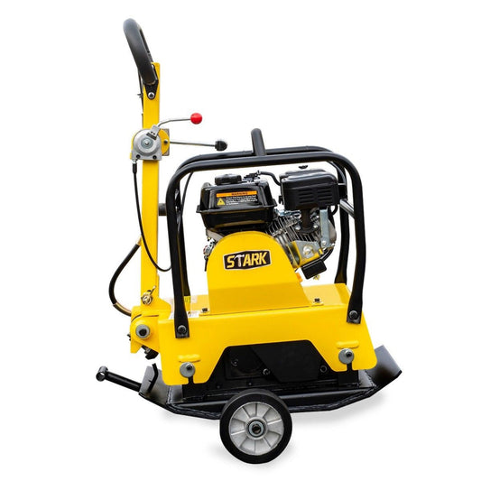 Stark USA 196cc Walk Behind 6.5HP Reversible Plate Compactor Rammer Gas 4950lb - 61012