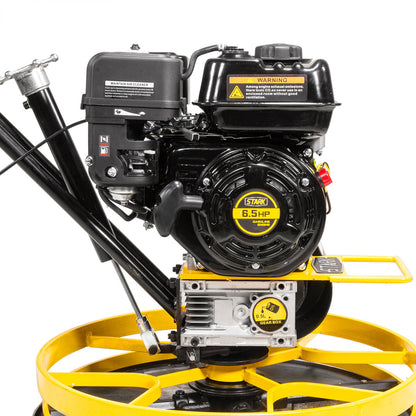 Stark USA 6.5HP Walk-Behind Trowel Concrete Cement Surface Smooth w/ Float Pan - KIT61041