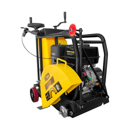 Stark USA 13HP Walk Behind Concrete Floor Cut Off Saw 18" Blade w/ Water Tank - 61060