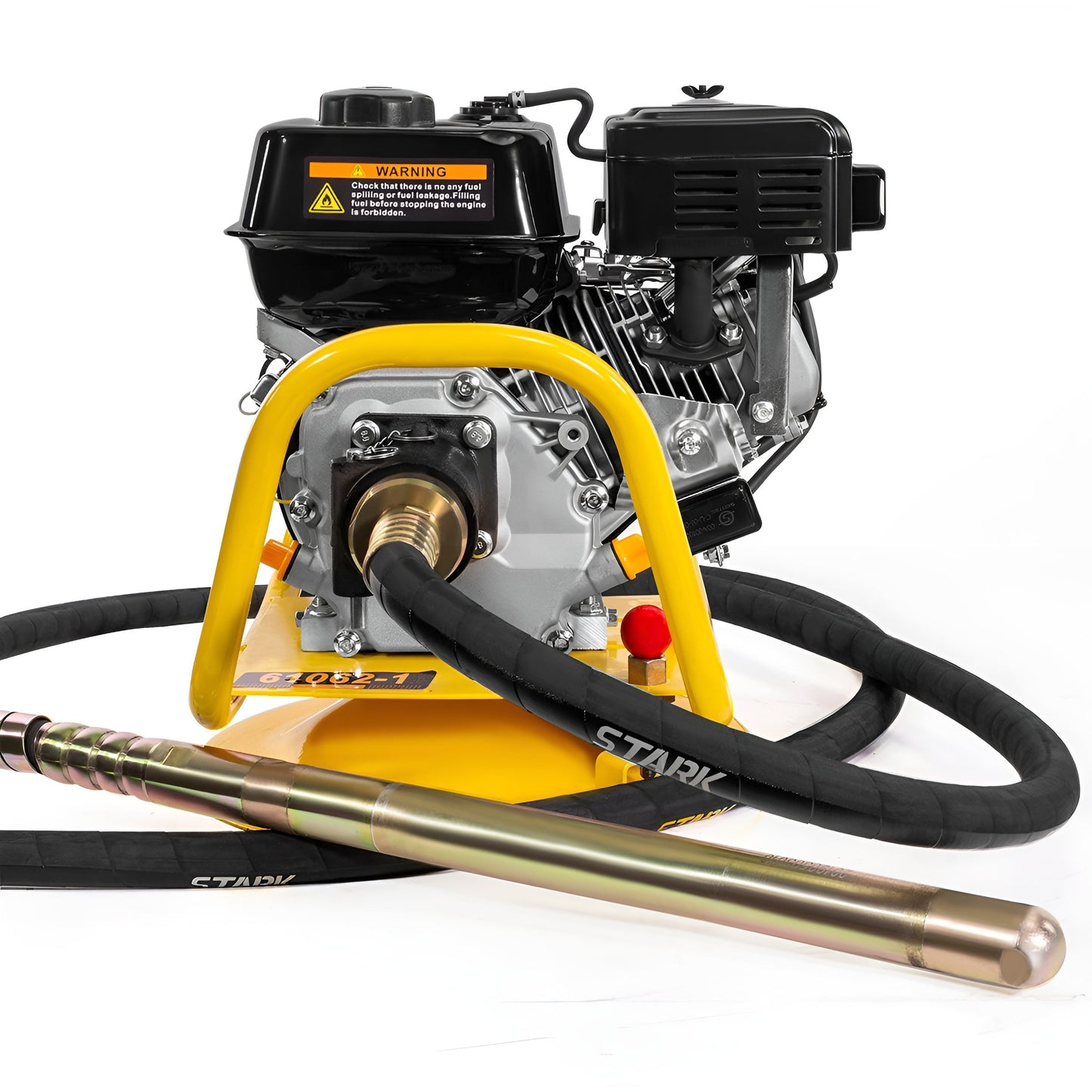 Stark USA 6.5HP Concrete Vibrator Construction Concrete Vibrator Flexible Poker - KIT61062