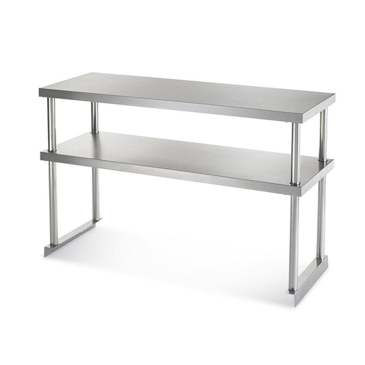 Arctic Air 64907K 60” Two Tier Stainless Steel Overshelf For AST/AMT60 - 64907K