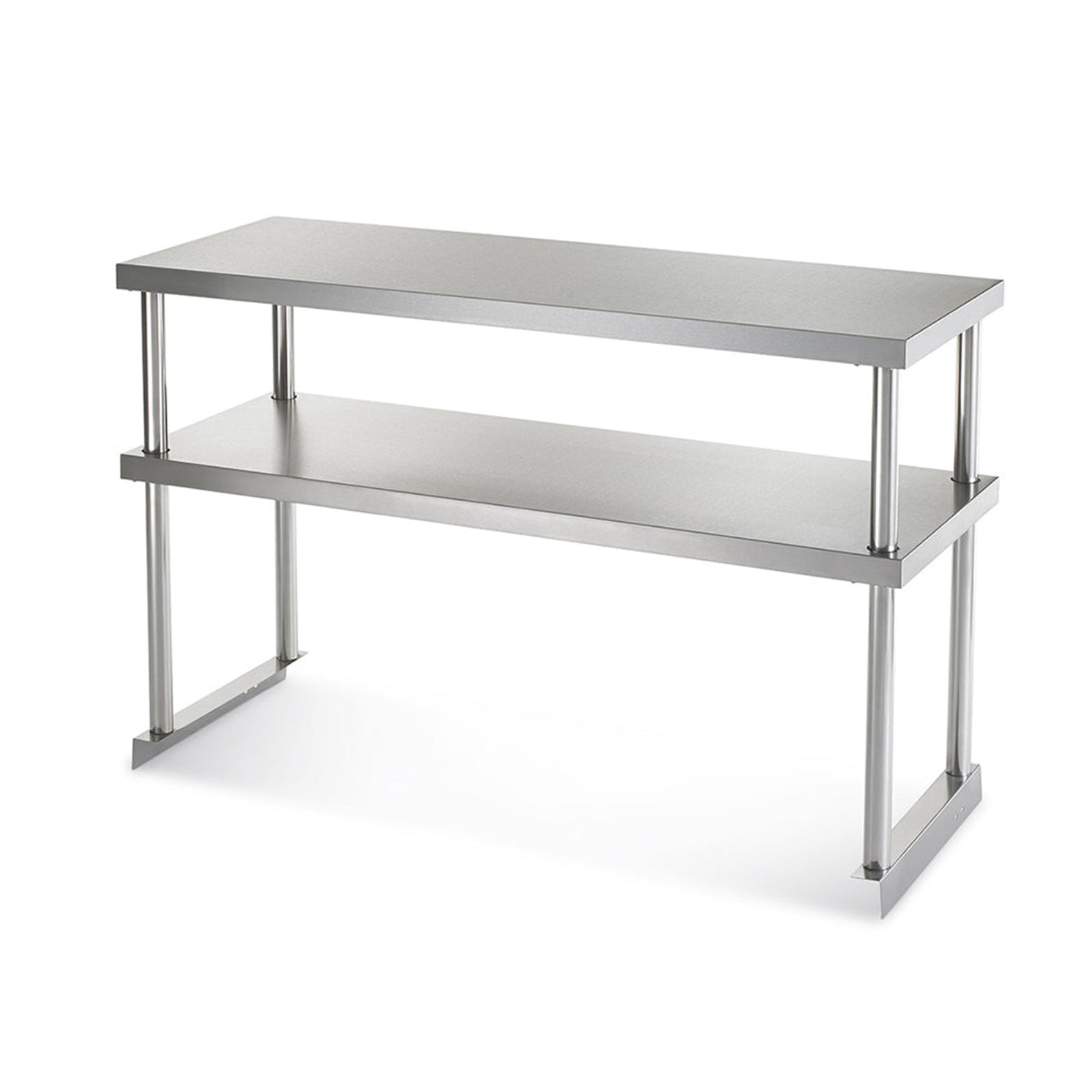 Arctic Air 64908K 72” Two Tier Stainless Steel Overshelf For AST/AMT72 - 64908K