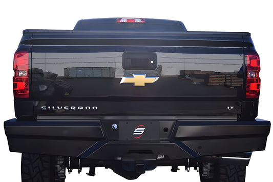 Steelcraft Elevation HD Rear Bumper Chevy Silverado 1500 2014-2019 - 65-20420