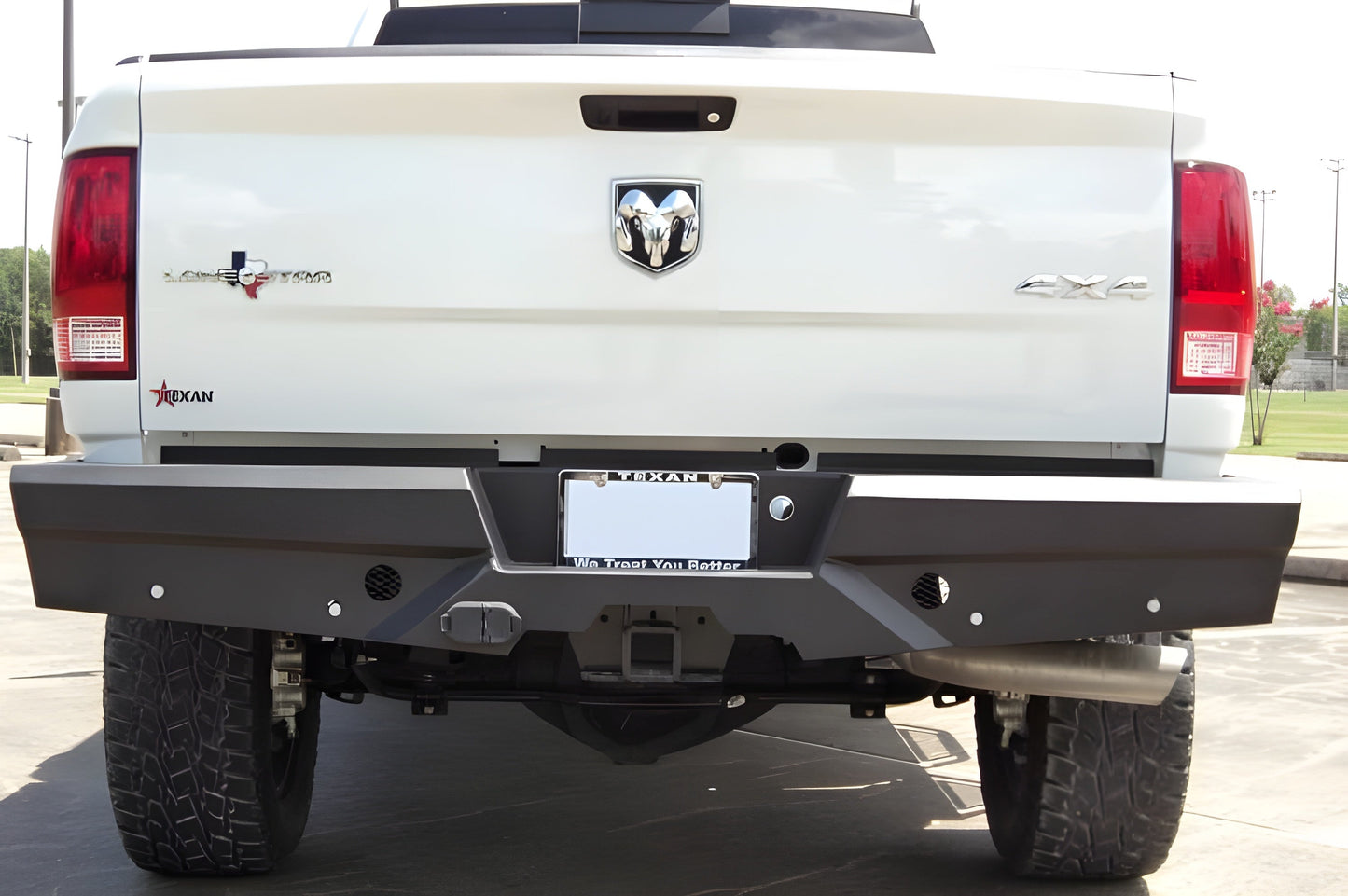 Steelcraft Elevation Rear Bumper Dodge Ram 1500 2009-2018 - 65-22260