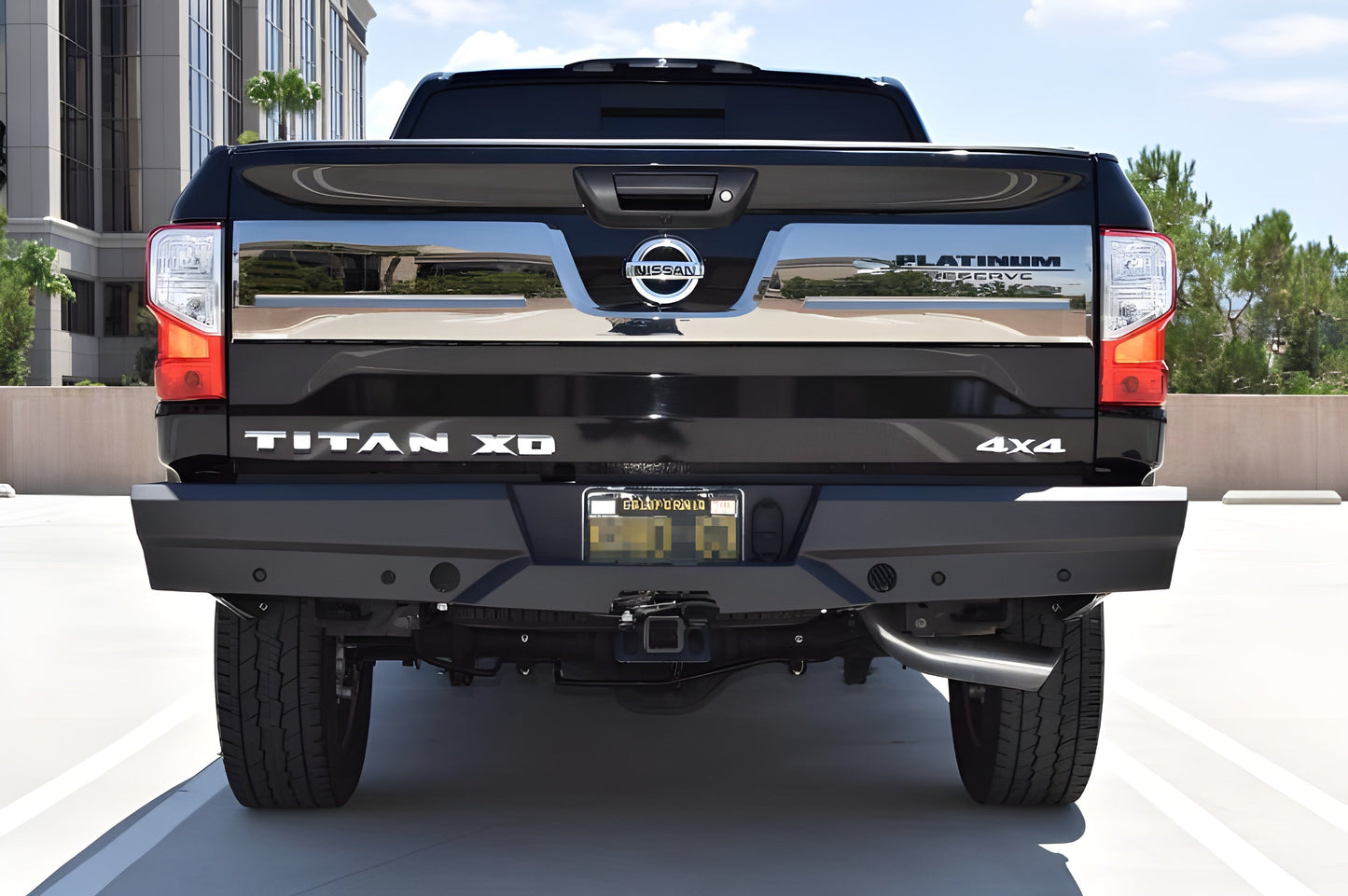 Steelcraft Elevation Rear Bumper Nissan Titan XD 2016-2024 - 65-24080