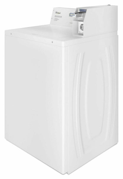WHIRLPOOL Commercial Top-Load Washer, Coin Equipped White - CAE2745FQ-KT