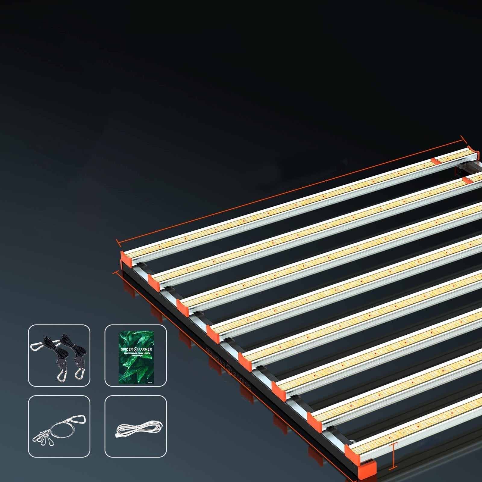 Spider Farmer® SE7000 730W Full Spectrum LED Grow Light