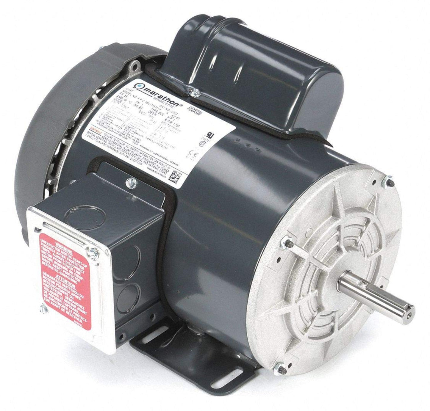 Marathon Electric MG373 General Purpose Motor 1 hp 1800 RPM TEFC - MG373