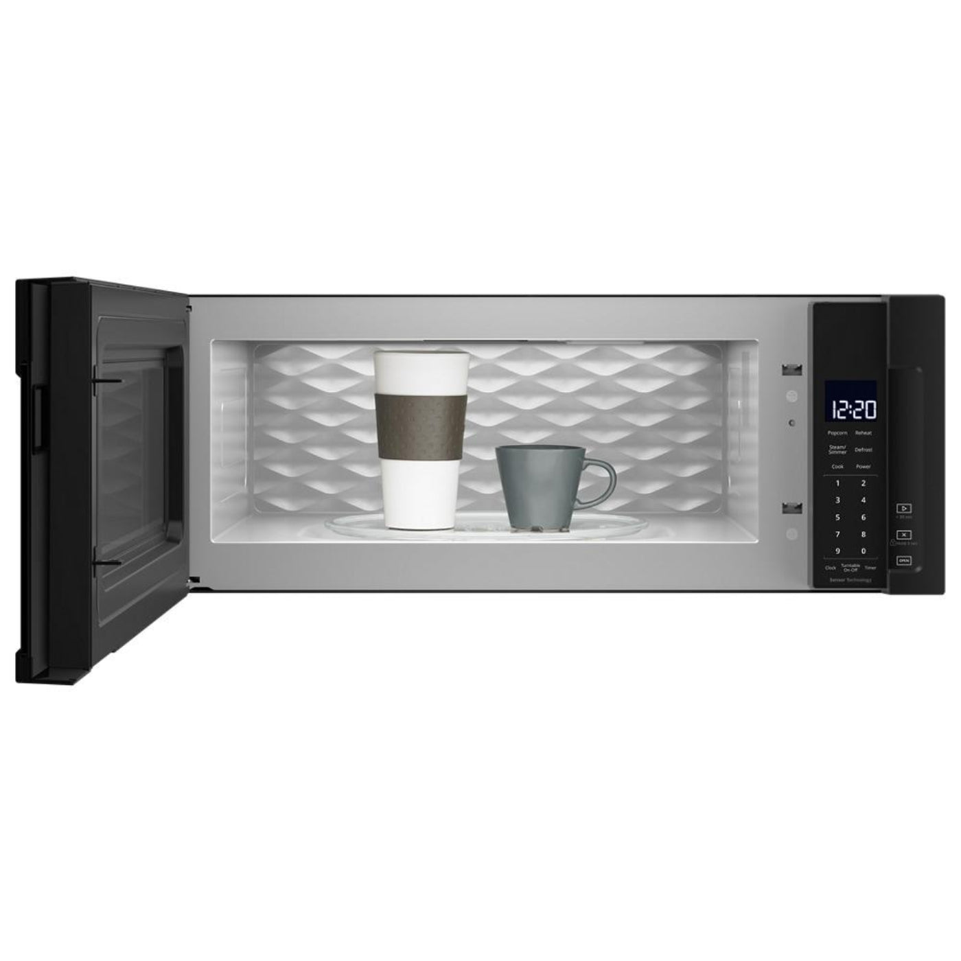 WHIRLPOOL WML75011HB 1.1 cu. ft. Low Profile Microwave Hood Combination - WML75011HB-KT