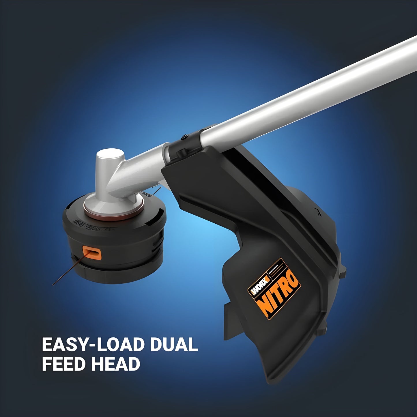 Worx WG186 Cordless 40V Nitro 15" Driveshare String Trimmer - WG186