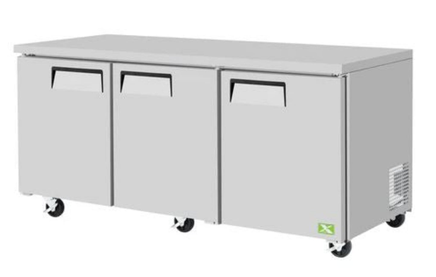 Refrigeration X - XUR-72-N 3 Door Undercounter Refrigerator - XUR-72-N
