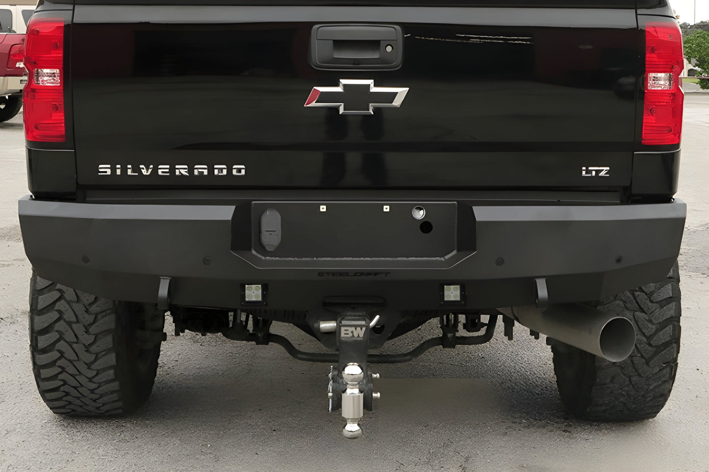 Steelcraft Chevy Silverado 2500/3500 2011-2019 Fortis Rear Bumper - 76-20410