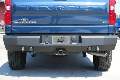 Steelcraft GMC Sierra 2500/3500HD (Excludes LD "Classic"/Limited) 2020-2024 Fortis Rear Bumper - 76-20490
